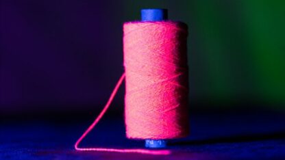 WGM UV GLOW GYPSY THREAD PINK REFILL SPOOL by Murphy's Magic  - Trick - Image 3