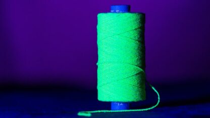 WGM UV GLOW GYPSY THREAD GREEN REFILL SPOOL by Murphy's Magic  - Trick - Image 3