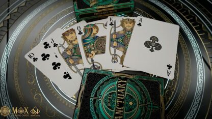 Royal Sanctuary Limited Emerald Playing Cards - Image 5