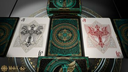 Royal Sanctuary Noble (foil) Emerald Kings Playing Cards - Image 2