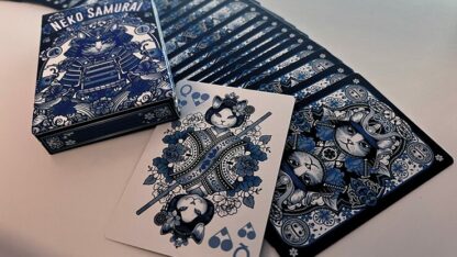 Neko Samurai (Blue) Playing Cards - Image 4