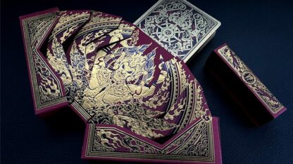 Asura Deluxe (Red) Playing Cards - Image 2