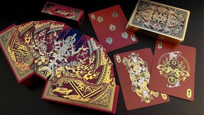 Asura Deluxe (Red) Playing Cards - Image 3