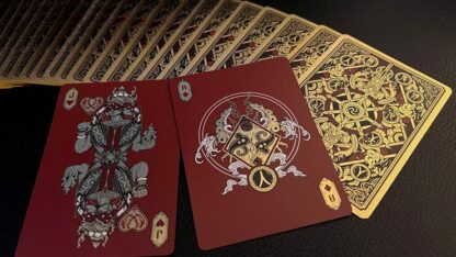 Asura Deluxe (Red) Playing Cards - Image 4