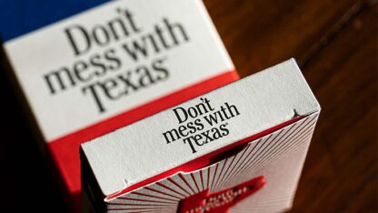 DON'T MESS WITH TEXAS™ PLAYING CARDS by Fultons - Image 2