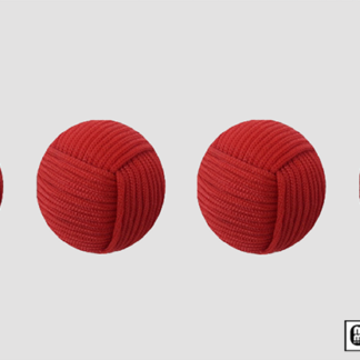 Rope Balls 1 inch / Set of 4 (Red) by Mr. Magic - Trick