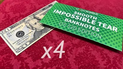 Impossible Tear Bank Notes USD by MagicWorld - Trick - Image 4