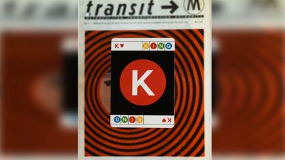 BLACK EDITION FULTON STREET MTA PLAYING CARDS (1972 VIGNELLI MAP EDITION) - Image 4