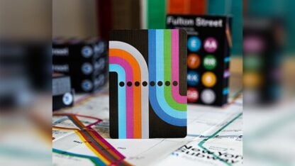 BLACK EDITION FULTON STREET MTA PLAYING CARDS (1972 VIGNELLI MAP EDITION) - Image 5