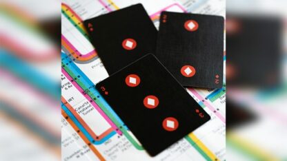 BLACK EDITION FULTON STREET MTA PLAYING CARDS (1972 VIGNELLI MAP EDITION) - Image 6