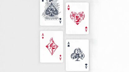 Warriors Of Three Kingdoms (Blue) Playing Cards by YOKAGAME - Image 2